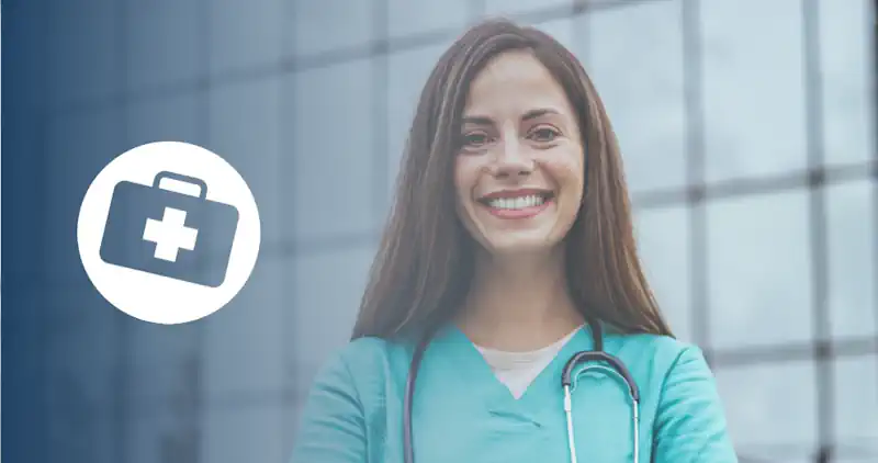 an lpn, smiling